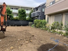 【東京都/杉並区高井戸西】杉並区高井戸西2丁目建築条件付き売地　NO.1 現地：全3区画（向かって右側）