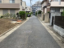 【東京都/杉並区高井戸西】杉並区高井戸西2丁目建築条件付き売地　NO.1 前面道路