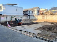 【東京都/中野区上高田】中野区上高田一丁目土地　B区画 現地：向かって中央（全3区画）