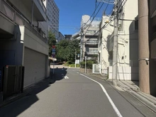 【東京都/渋谷区広尾】渋谷区広尾1丁目　土地 前面道路