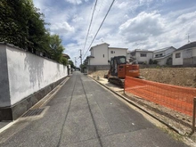 【大阪府/箕面市桜ケ丘】箕面市桜ケ丘3丁目土地　A号地 前面道路