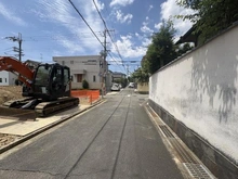 【大阪府/箕面市桜ケ丘】箕面市桜ケ丘3丁目土地　B号地 前面道路