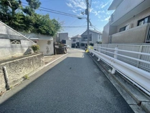【大阪府/豊中市上野西】豊中市上野西二丁目　古家付土地 前面道路