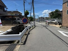 【兵庫県/宝塚市山本丸橋】宝塚市山本丸橋二丁目　建築条件付き土地 前面道路