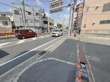 【大阪府/豊中市北桜塚】豊中市北桜塚三丁目　売土地 前面道路