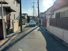 【大阪府/池田市室町】池田市室町　売土地 前面道路