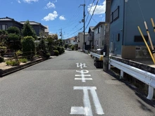 【兵庫県/宝塚市山本丸橋】宝塚市山本丸橋二丁目　建築条件付き土地 前面道路
