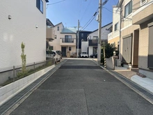 【大阪府/箕面市半町】箕面市半町4丁目　土地 前面道路から続く道路