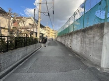 【大阪府/池田市上池田】池田市上池田二丁目　土地 周辺道路