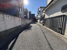 【東京都/練馬区大泉学園町】練馬区大泉学園町4丁目土地 前面道路