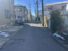 【埼玉県/新座市栄】新座市栄1丁目土地 前面道路