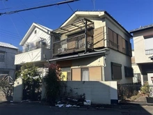 【東京都/練馬区大泉学園町】練馬区大泉学園町5丁目土地 現地（古家あり）：写真中央