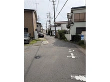 【埼玉県/新座市栄】新座市栄1丁目土地 前面道路