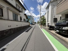 【埼玉県/新座市栄】新座市栄4丁目　古家付き土地 前面道路：北側前面道路　公道　幅員約5.4m