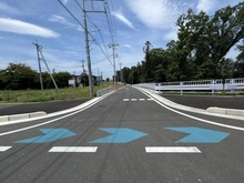 【埼玉県/所沢市大字上安松】土地区画整理事業地(11)61街区5-2画地 前面道路