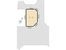 【埼玉県/所沢市大字上安松】土地区画整理事業地(11)61街区5-2画地 区画図