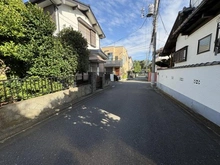 【東京都/練馬区大泉学園町】練馬区大泉学園町8丁目古家付売地 前面道路：東側は幅員約5.0mの公道に接道しております