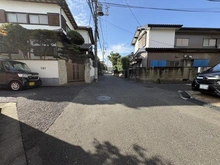 【東京都/練馬区大泉学園町】練馬区大泉学園町8丁目古家付売地 前面道路：東側は幅員約5.0mの公道に接道しております

