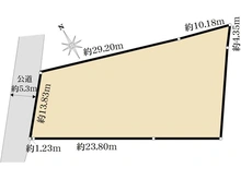 【東京都/練馬区南大泉】練馬区南大泉3丁目土地 区画図