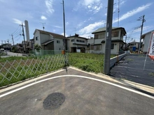 【埼玉県/所沢市大字北秋津】土地区画整理事業地(2)41街区3画地 現地：写真中央奥の区画(当社担当13区画／土地区画整理事業地内)