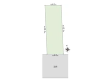 【東京都/台東区三筋】台東区三筋二丁目土地 区画図