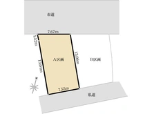 【埼玉県/さいたま市大宮区桜木町】さいたま市大宮区桜木町3丁目　売地　A区画 区画図