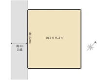 【埼玉県/蓮田市馬込】蓮田市馬込5丁目　土地 区画図