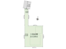 【埼玉県/さいたま市中央区下落合】さいたま市中央区下落合3丁目　売地 区画図