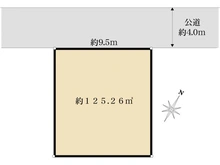 【埼玉県/上尾市今泉】上尾市今泉1丁目　売地 区画図