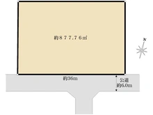 【埼玉県/さいたま市北区吉野町】さいたま市北区吉野町2丁目　売地 区画図