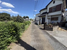 【埼玉県/上尾市西宮下】上尾市西宮下4丁目　土地 前面道路