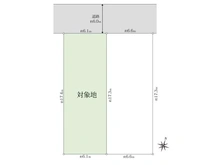 【埼玉県/さいたま市大宮区大成町】さいたま市大宮区大成町3丁目　土地 区画図