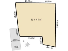 【埼玉県/さいたま市岩槻区加倉】さいたま市岩槻区加倉5丁目　土地 区画図