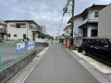 【神奈川県/横須賀市ハイランド】横須賀市ハイランド4丁目　売地 前面道路