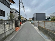 【神奈川県/横須賀市ハイランド】横須賀市ハイランド4丁目　売地 前面道路