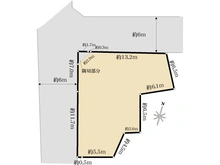 【埼玉県/飯能市大字岩沢】飯能市岩沢　売地 区画図