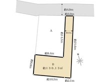 【東京都/八王子市横川町】八王子市横川町　B区画 区画図