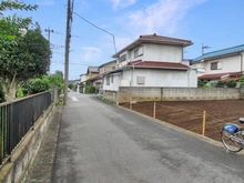 【東京都/武蔵村山市三ツ藤】武蔵村山市三ツ藤1丁目　売地 前面道路