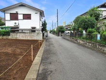 【東京都/武蔵村山市三ツ藤】武蔵村山市三ツ藤1丁目　売地 前面道路