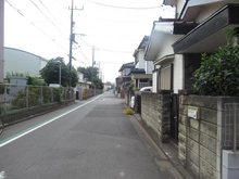 【東京都/東大和市清原】東大和市清原4丁目　売地 前面道路