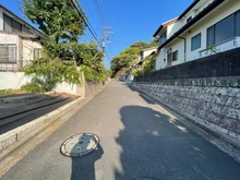 【神奈川県/鎌倉市笛田】鎌倉市笛田5丁目　売地 前面道路