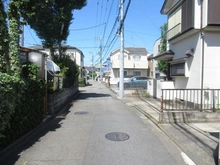 【東京都/昭島市緑町】昭島市緑町1丁目　売地 前面道路