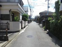 【東京都/昭島市緑町】昭島市緑町1丁目　売地 前面道路