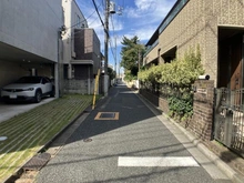 【東京都/杉並区阿佐谷南】杉並区阿佐谷南1丁目　売地 前面道路