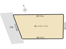 【東京都/昭島市玉川町】昭島市玉川町5丁目　売地 区画図