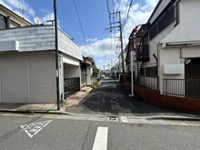 【東京都/立川市栄町】立川市栄町5丁目　売地 前面道路