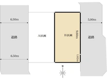 【東京都/立川市一番町】立川市一番町五丁目土地　B区画 区画図