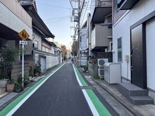 【東京都/豊島区巣鴨】豊島区巣鴨5丁目売地 前面道路