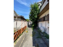 【大阪府/大阪市東住吉区山坂】大阪市東住吉区山坂二丁目　古家付き土地 前面道路