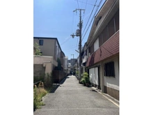 【大阪府/大阪市阿倍野区松崎町】大阪市阿倍野区松崎町2丁目　売土地 前面道路